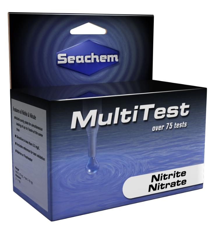 Seachem MultiTest: Nitrate & Nitrite - 75 Tests