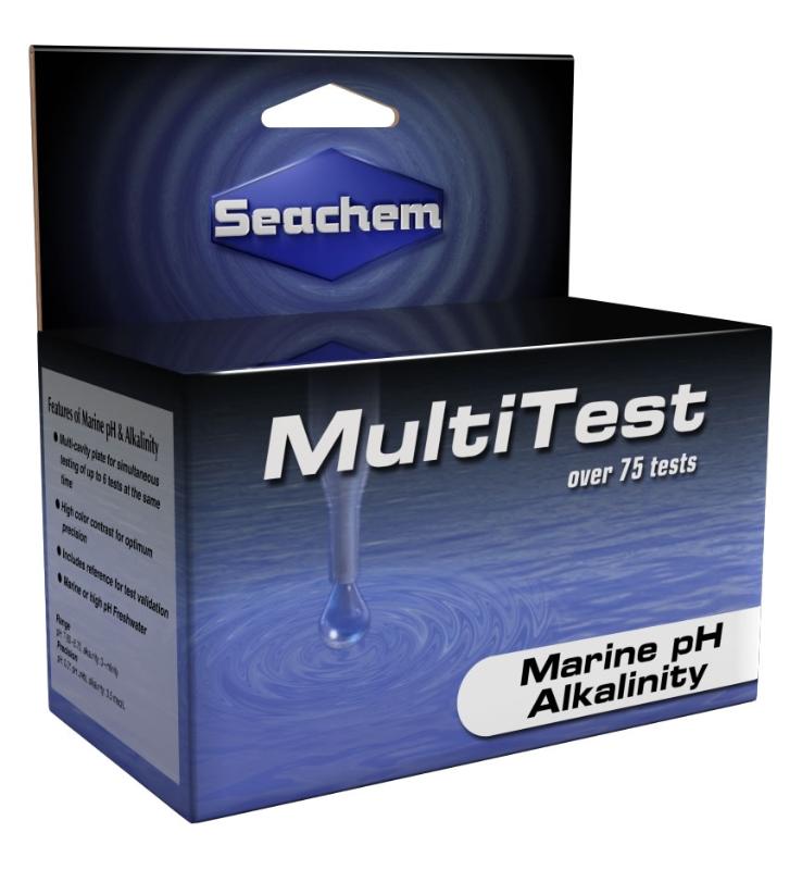 Seachem MultiTest: pH & Alkalinity - 75 Tests