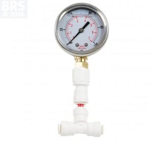 BRS Glycerin Filled Pressure Gage