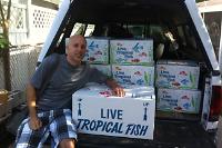 Diving for my rock with Mr Tampa Bay Saltwater! Me with our haul for the weekend.