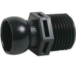 Loc-Line 3/4 inch Ball Socket x MPT Connector