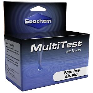 Seachem MultiTest: Marine Basic (pH & Alkalinity Ammonia Nitrite & Nitrate)